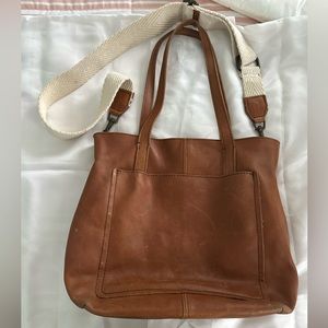 Noonday Leather Bucket Bag